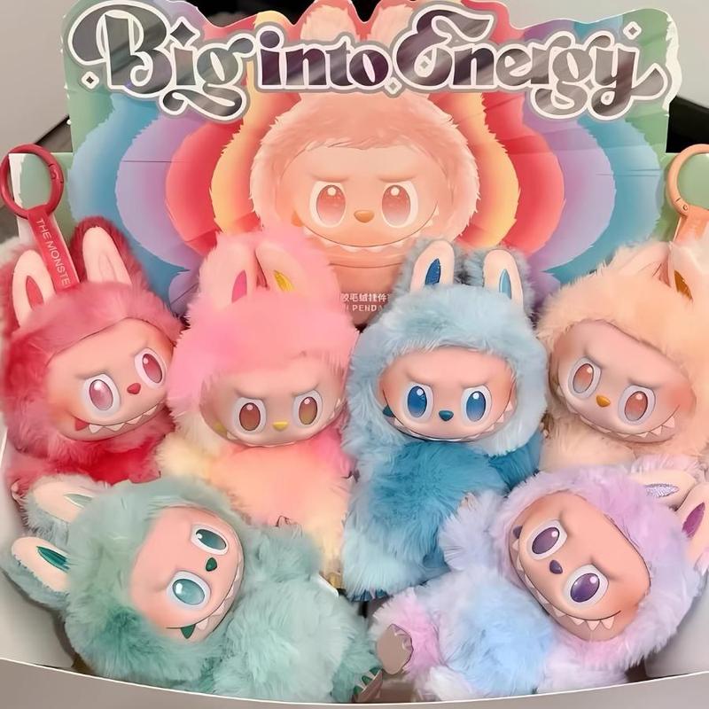 Kit Labubu Pop Mart com 6 Brinquedos - Phoenix - Bonecos